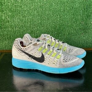 Nike Lunar Tempo Lunarlon Grey Black Blue 705462-100 Women’s 8